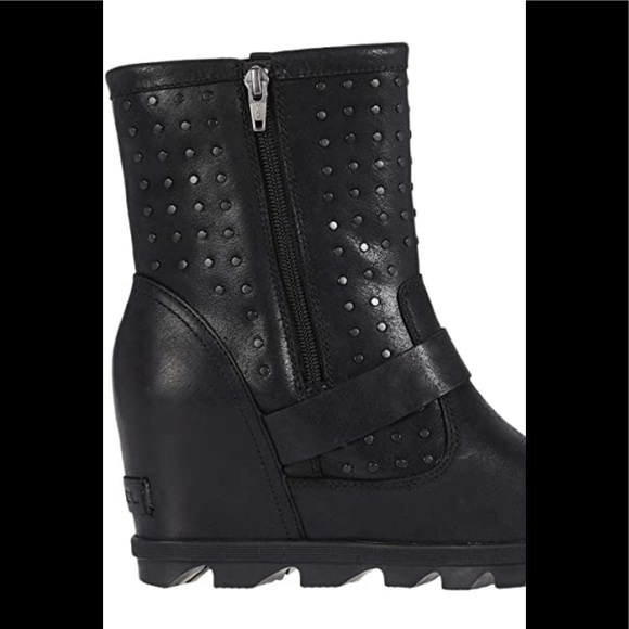 NWT Sore Joan of Arctic Wedge II Boot Stud Leather - Picture 8 of 10